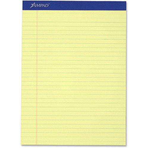 Ampad Legal-ruled Writing Pad - 50 Sheet - 15 Lb - Legal/wide Ruled - (20220)