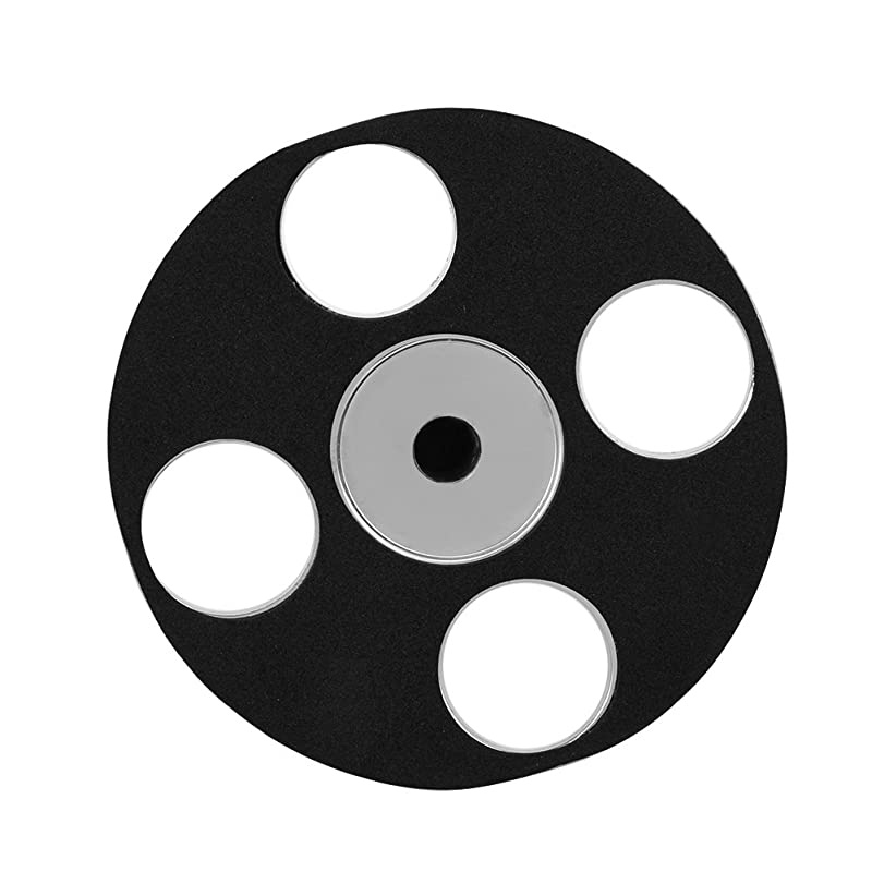 Record Weight Clamp Audio Turntable Metal Disc Stabilizer for LP Vinyl Record PlayerSliver