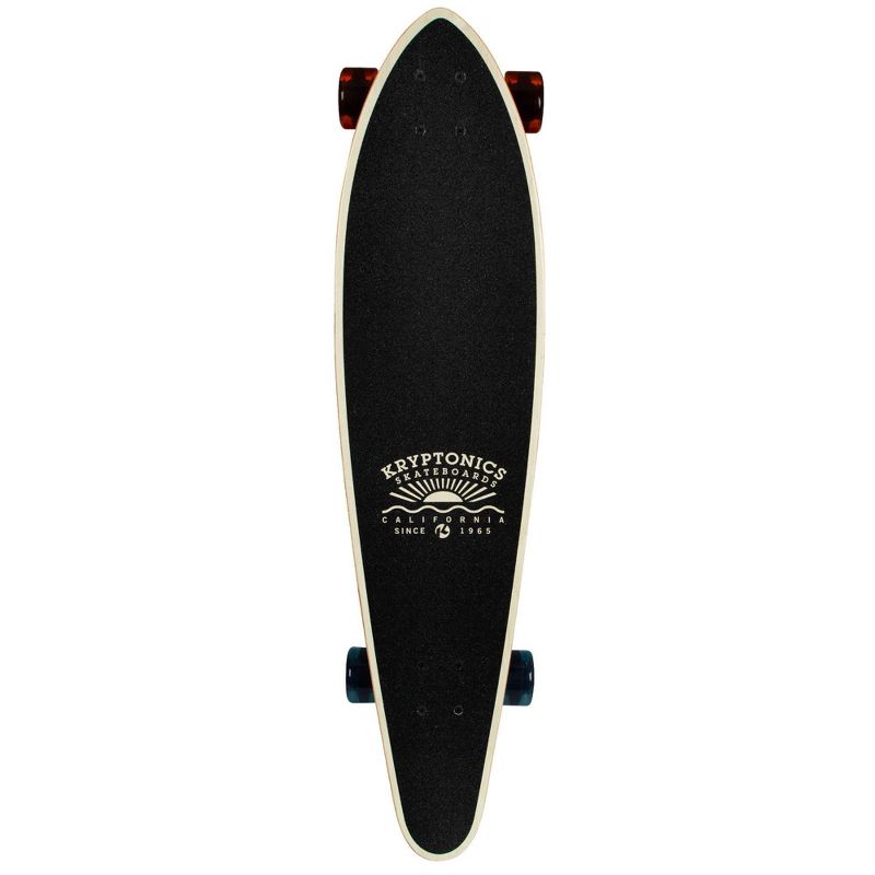 Kryptonics 36" Rad Rays Long Board - Red/Teal/Black