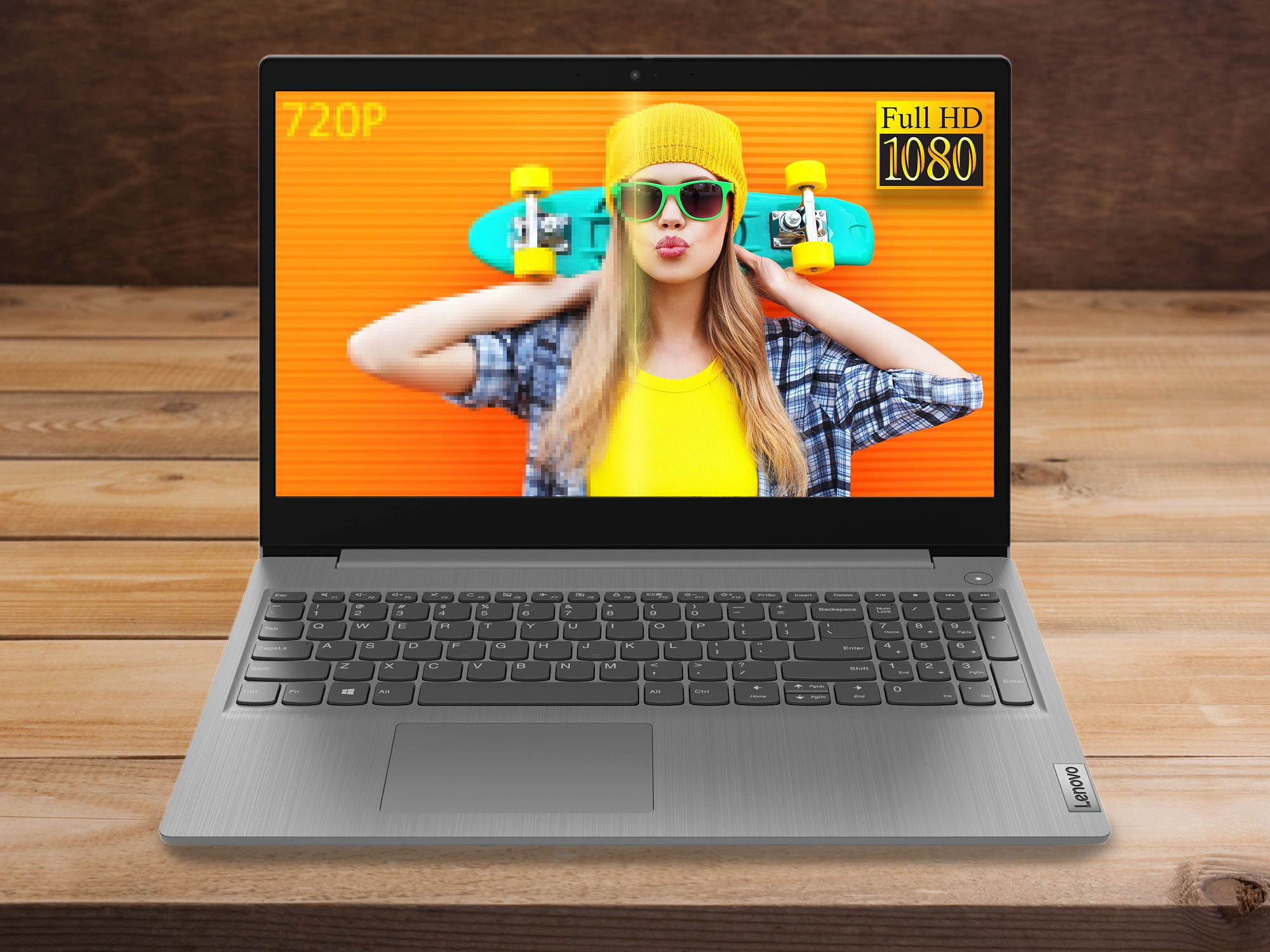 Lenovo IdeaPad 3 Notebook, 15.6" FHD Display, Intel Core i3-1005G1 Upto 3.4Ghz, 8GB RAM, 256GB NVMe SSD, HDMI, Card Reader, Wi-Fi, Bluetooth, Windows 10 Pro S
