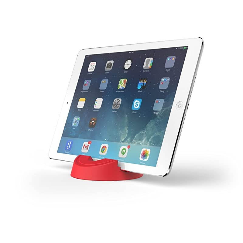 Stump Stand for eReaders, iPads, iPhones, and Tablets - Red