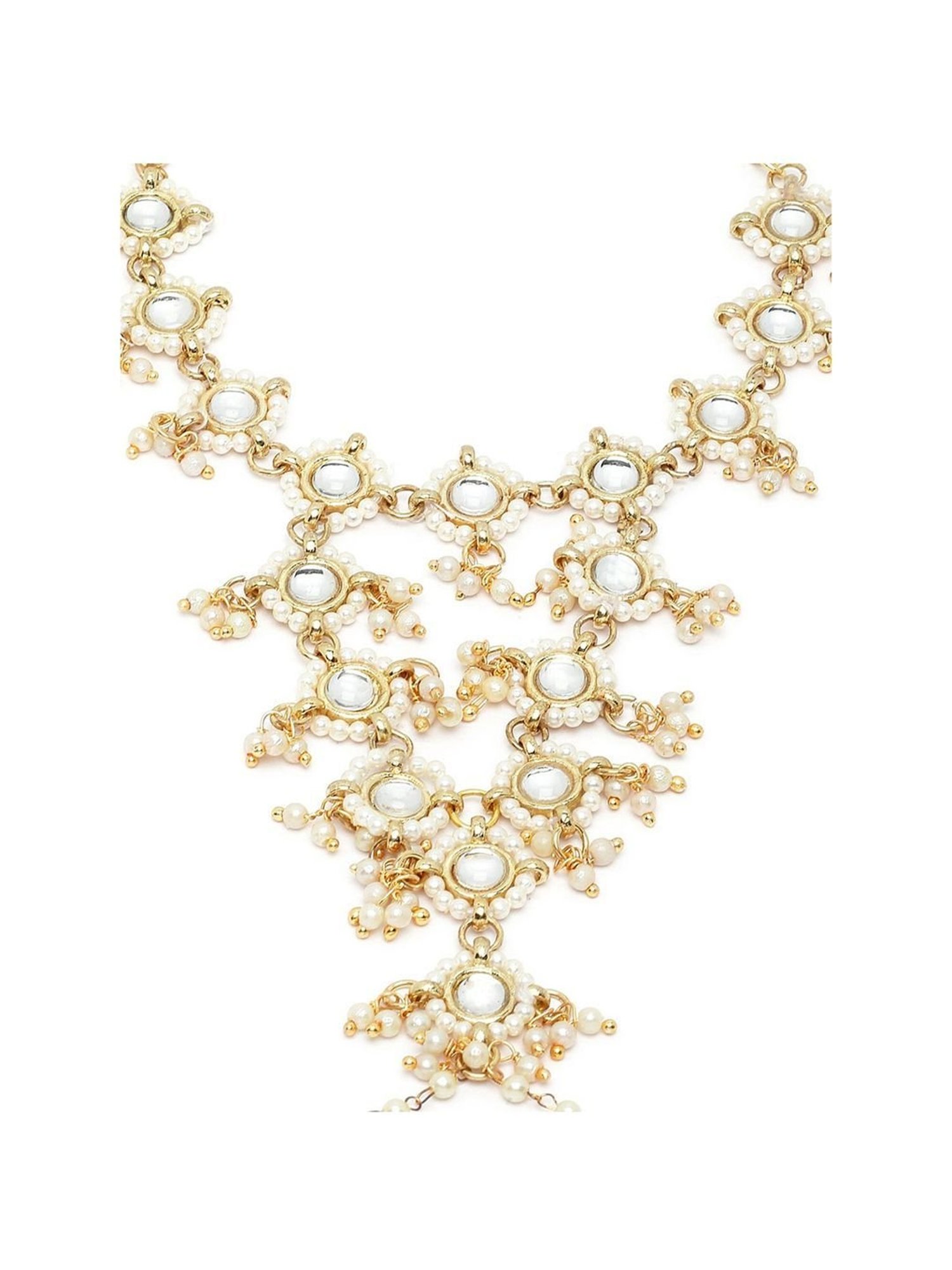 Bold by Priyaasi Halo Circle Golden Cufflinks for Men