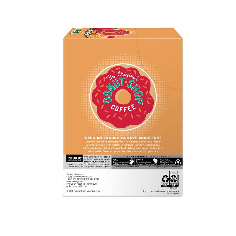 24ct The Original Donut Shop Caramel Apple Pie Keurig K-Cup Coffee Pods Flavored Coffee Medium Roast