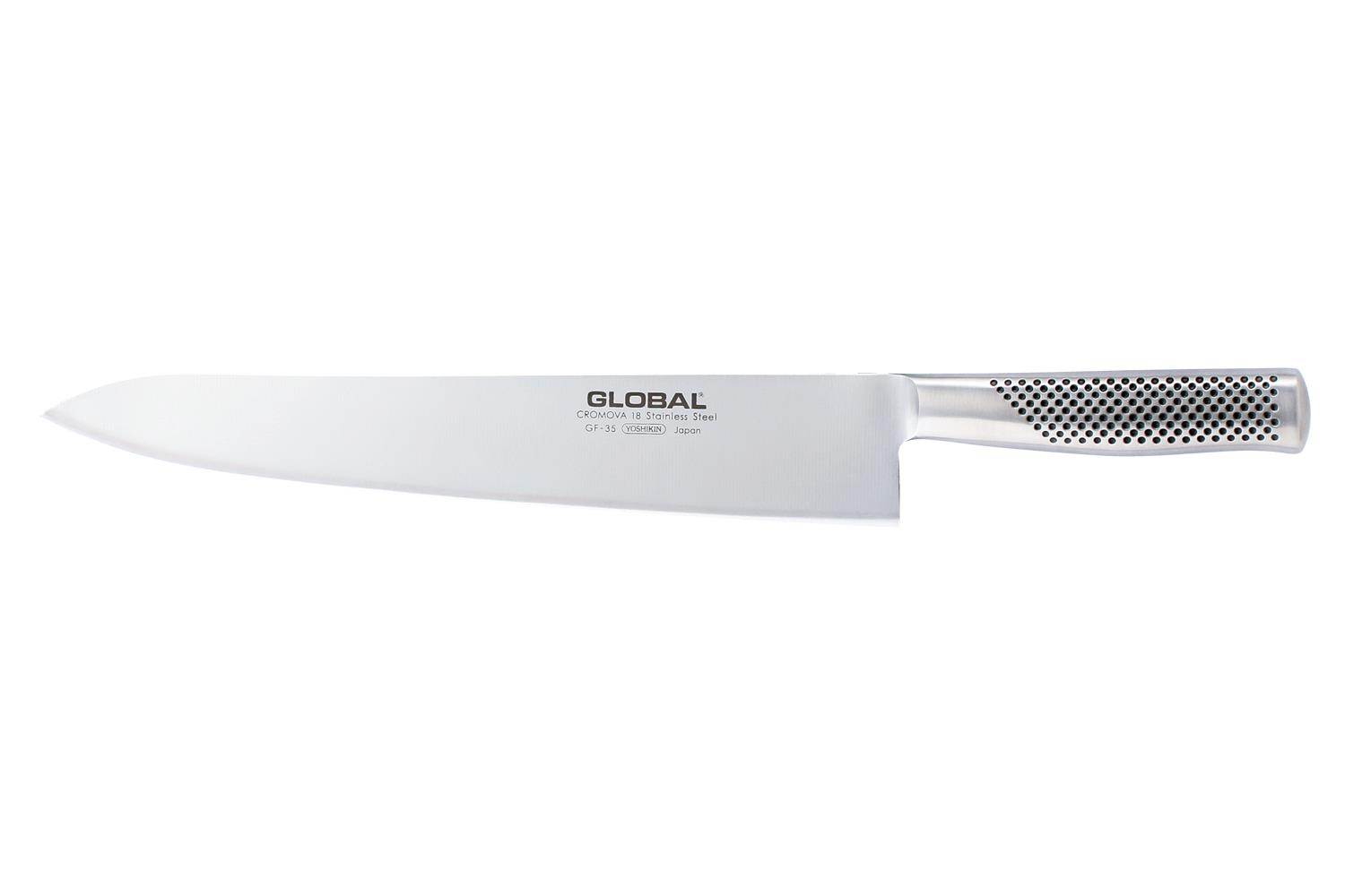 Global 12 inch Heavy Weight Hot Drop Forged Chef's Knife