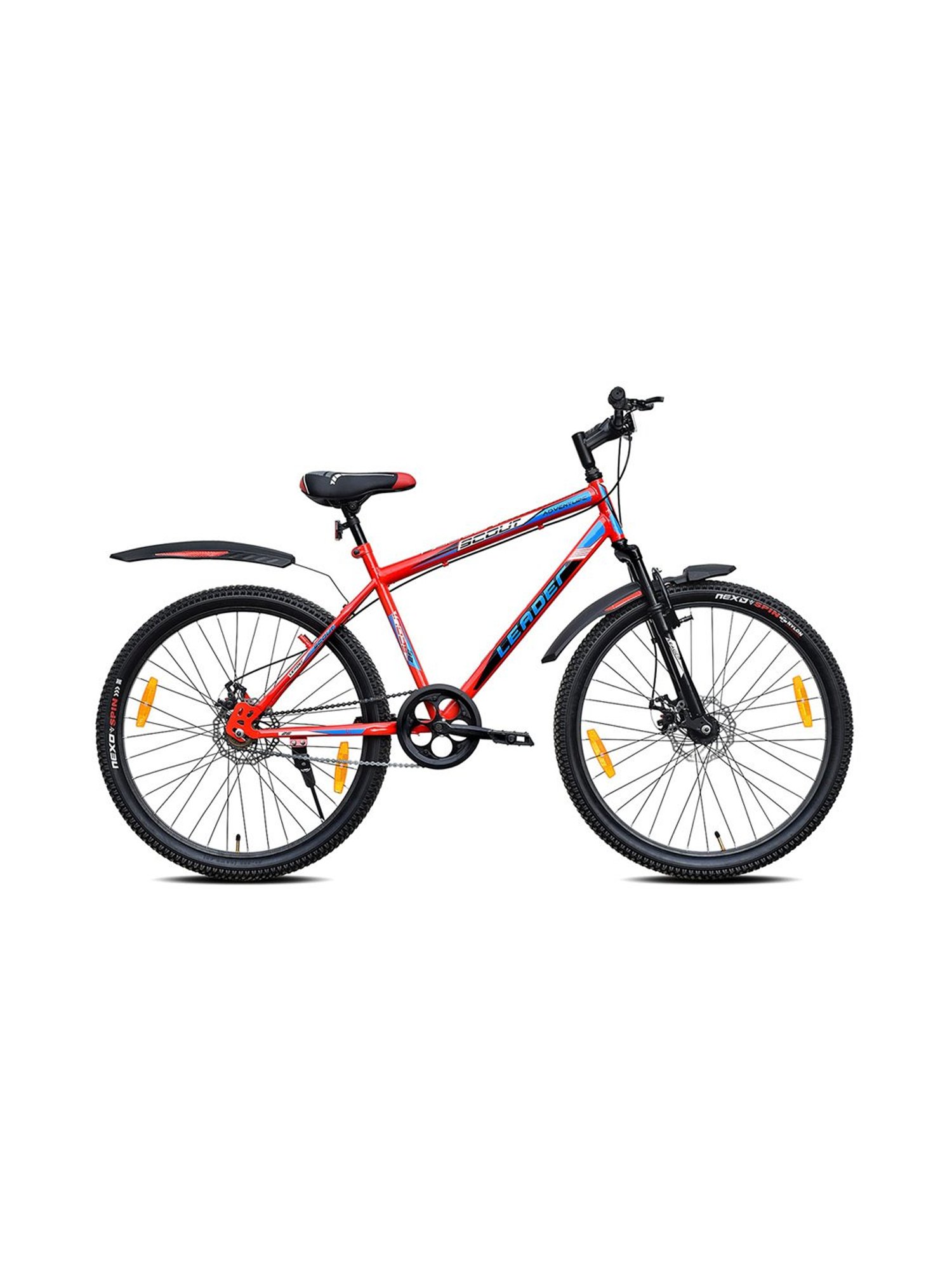 Leader Scout Bicycles (Red) Size - 26T