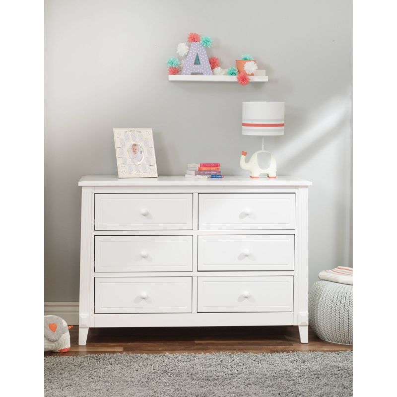 Sorelle Berkley Double Dresser White