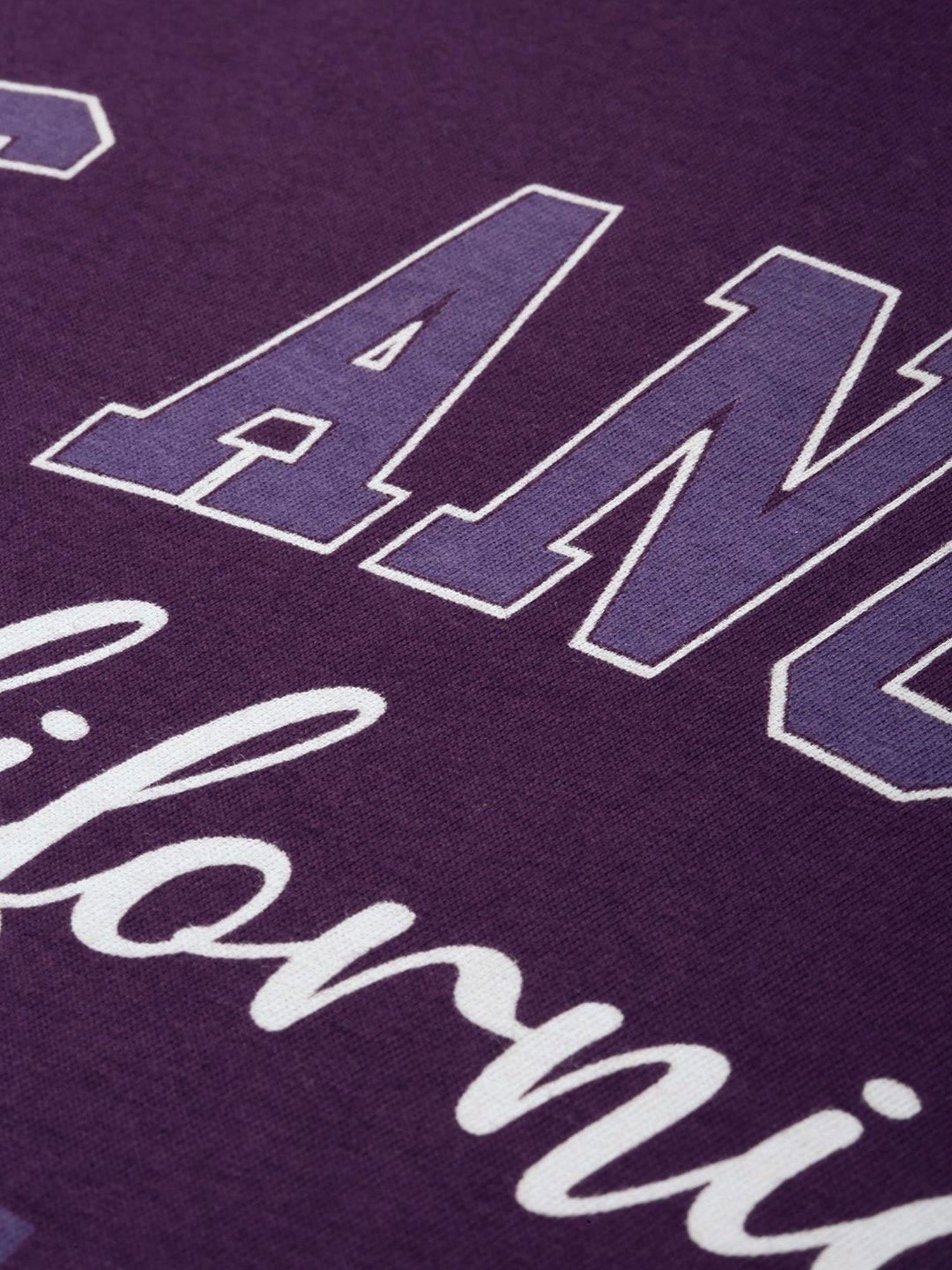 Dillinger Purple Graphic Print T-Shirt