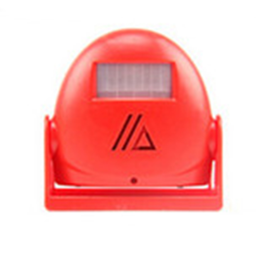 IR Sensor Welcome Doorbell Electronic Induction Doorbell Advertising Guide (Black)