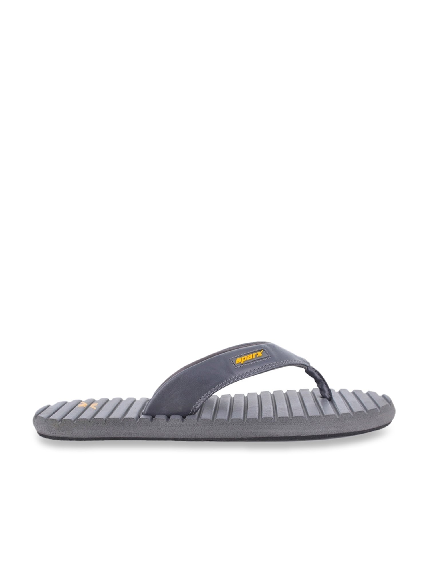 Sparx Men's Grey Flip Flops