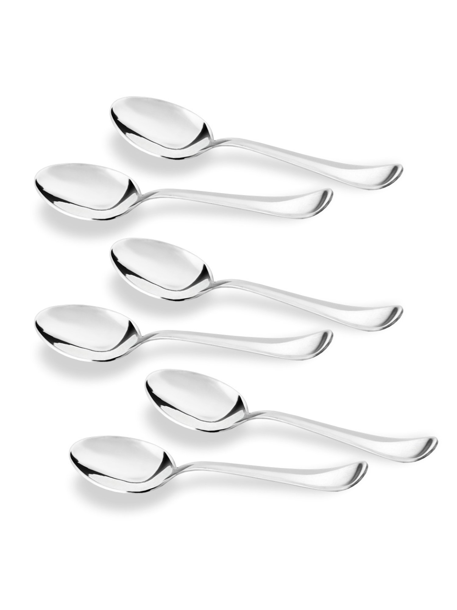 Sumeet Silver Stainless Steel Spoon Set