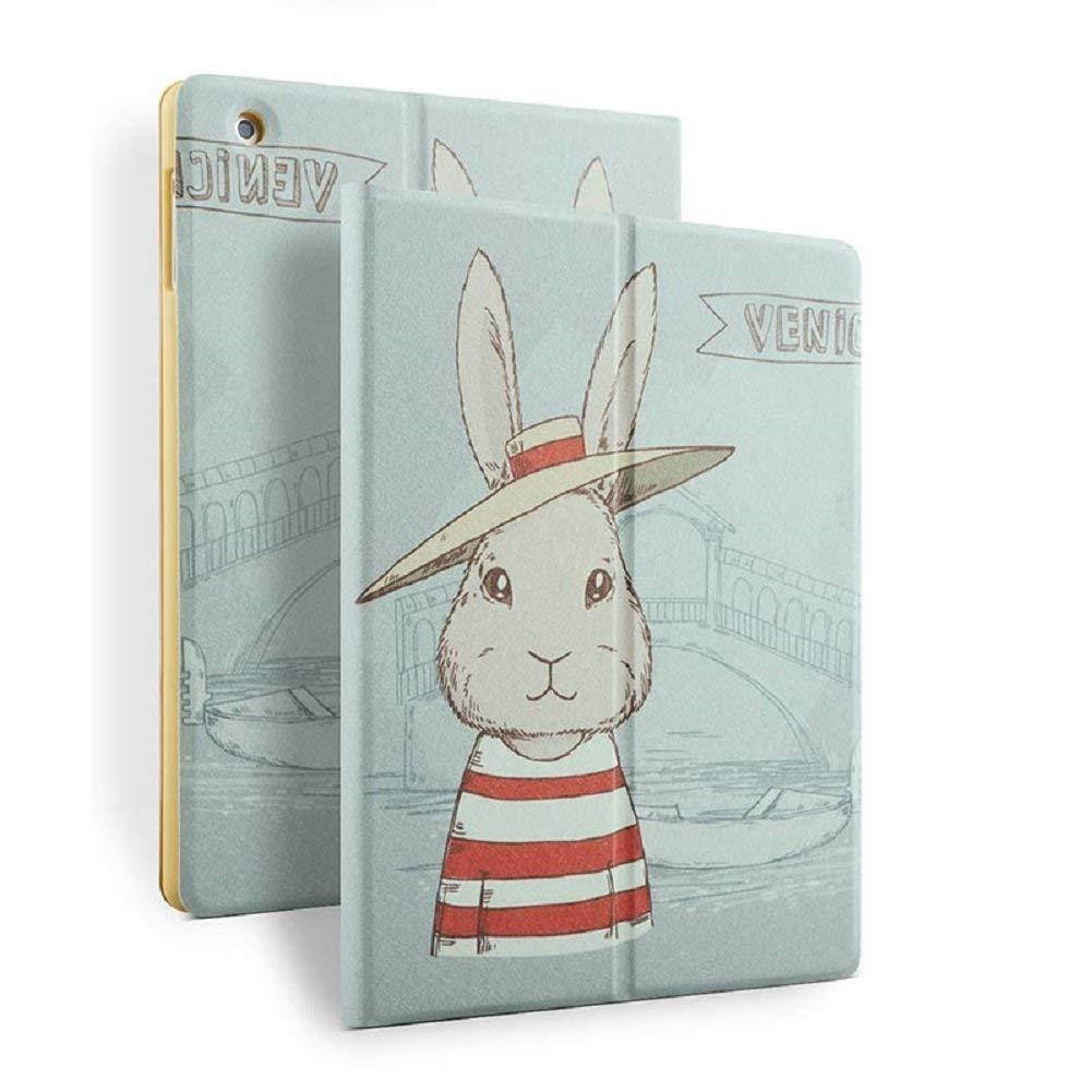 iPad Mini 4 7.9 Inch Case ( A1538 / A1550 ) Cover Premium Shock Proof Ultra Slim Fit Folio Smart Shell Auto Sleep / Wake, Multi-Angle Stand, Lightweight Folio iPad Mini 4 -7.9 Inch 2015 : Bunny Hat