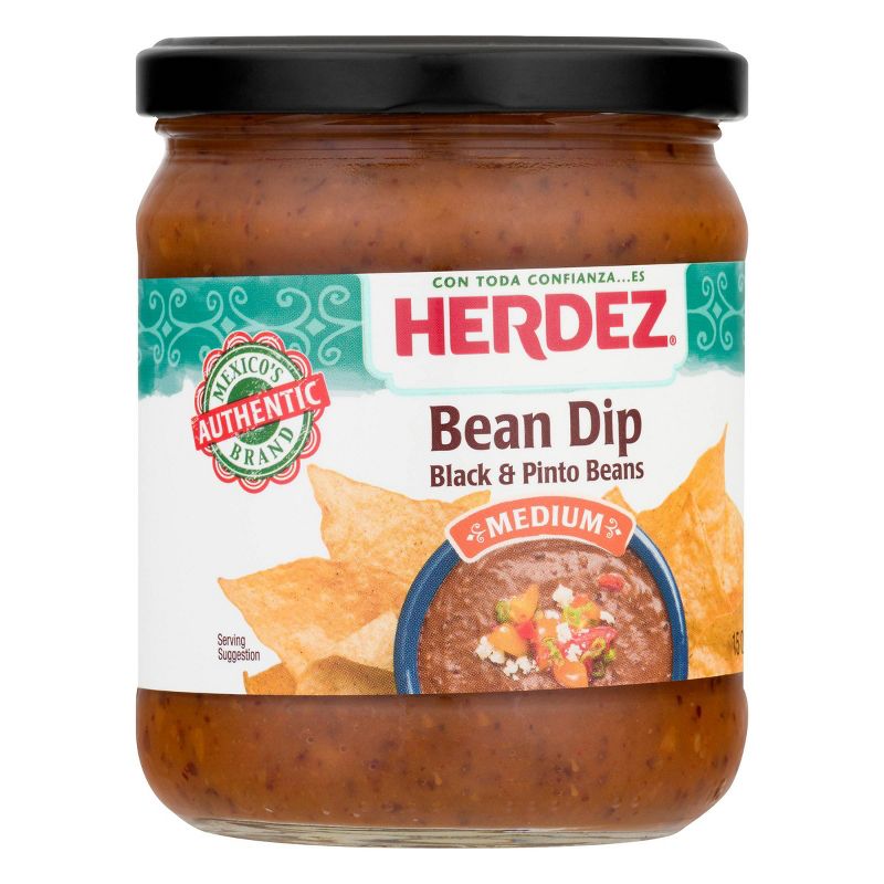 Herdez Medium Bean Dip - 15oz