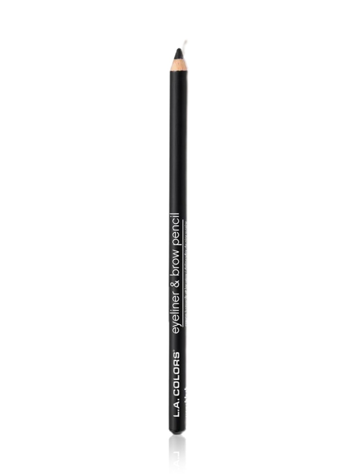 L.A. Colors Eyeliner & Brow Pencil Very Black - 1.5 gm