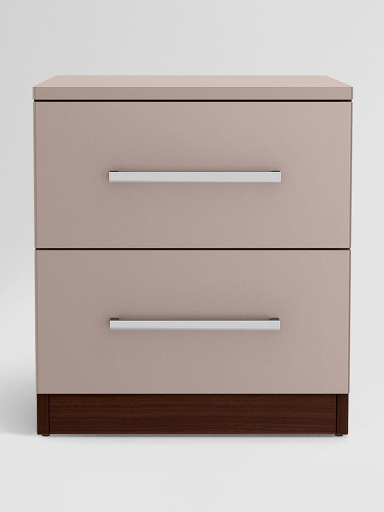 Godrej Interio Morf Brown Engineered Wood Standerd Bedside Table