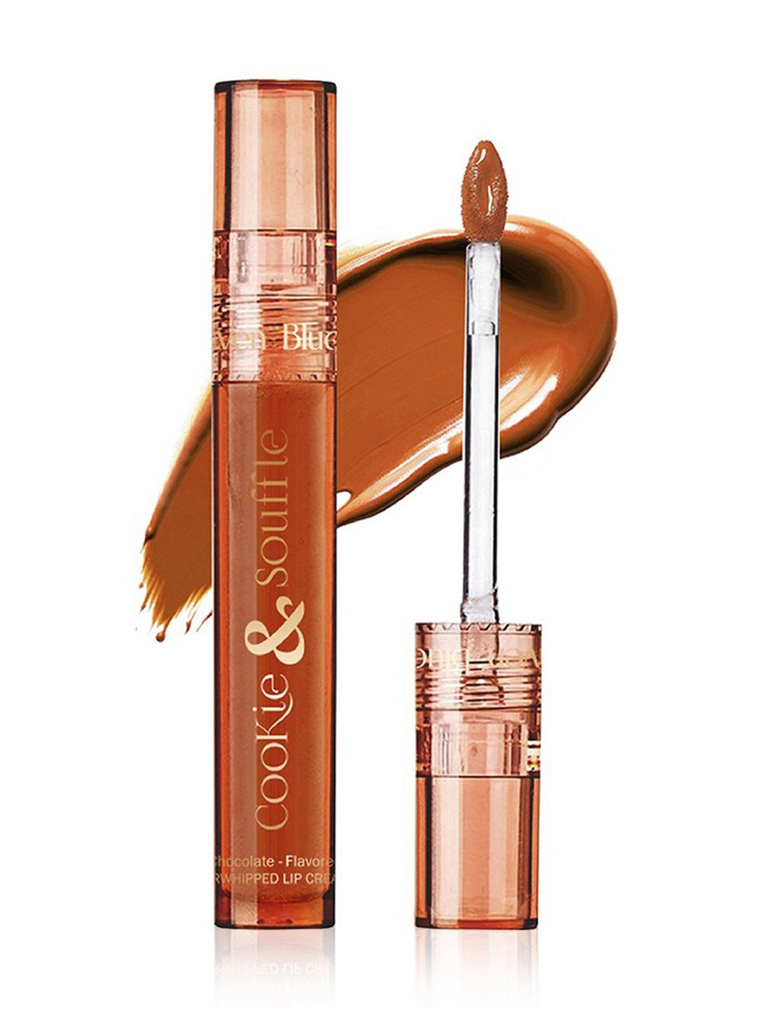 Blue Heaven Cookie & Souffle Chocolate - Flavored Airwhipped Lip Cream Choco Swirl - 3.2 ml