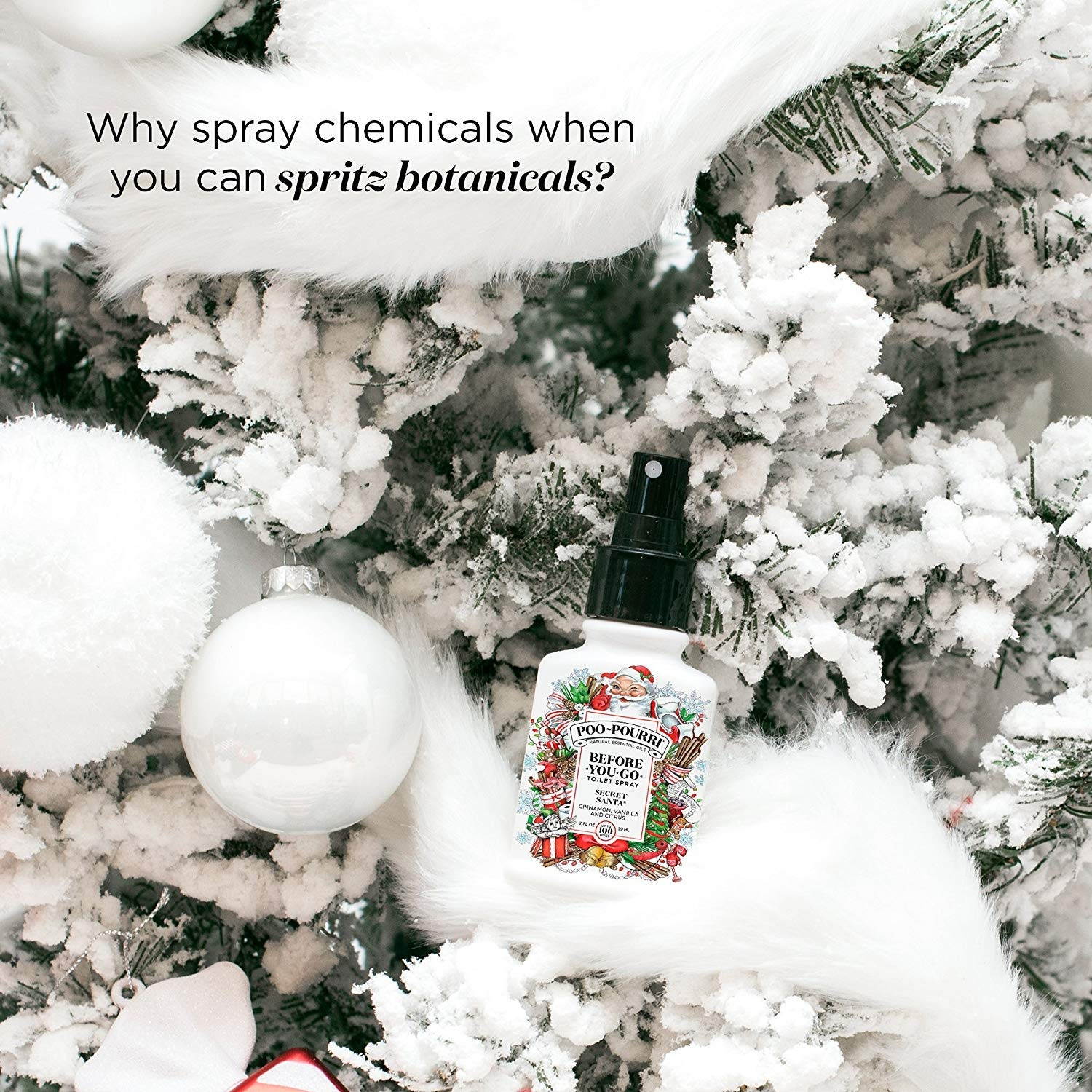 Poo-Pourri Secret Santa 1.4 Ounce Before-You-Go Toilet Spray