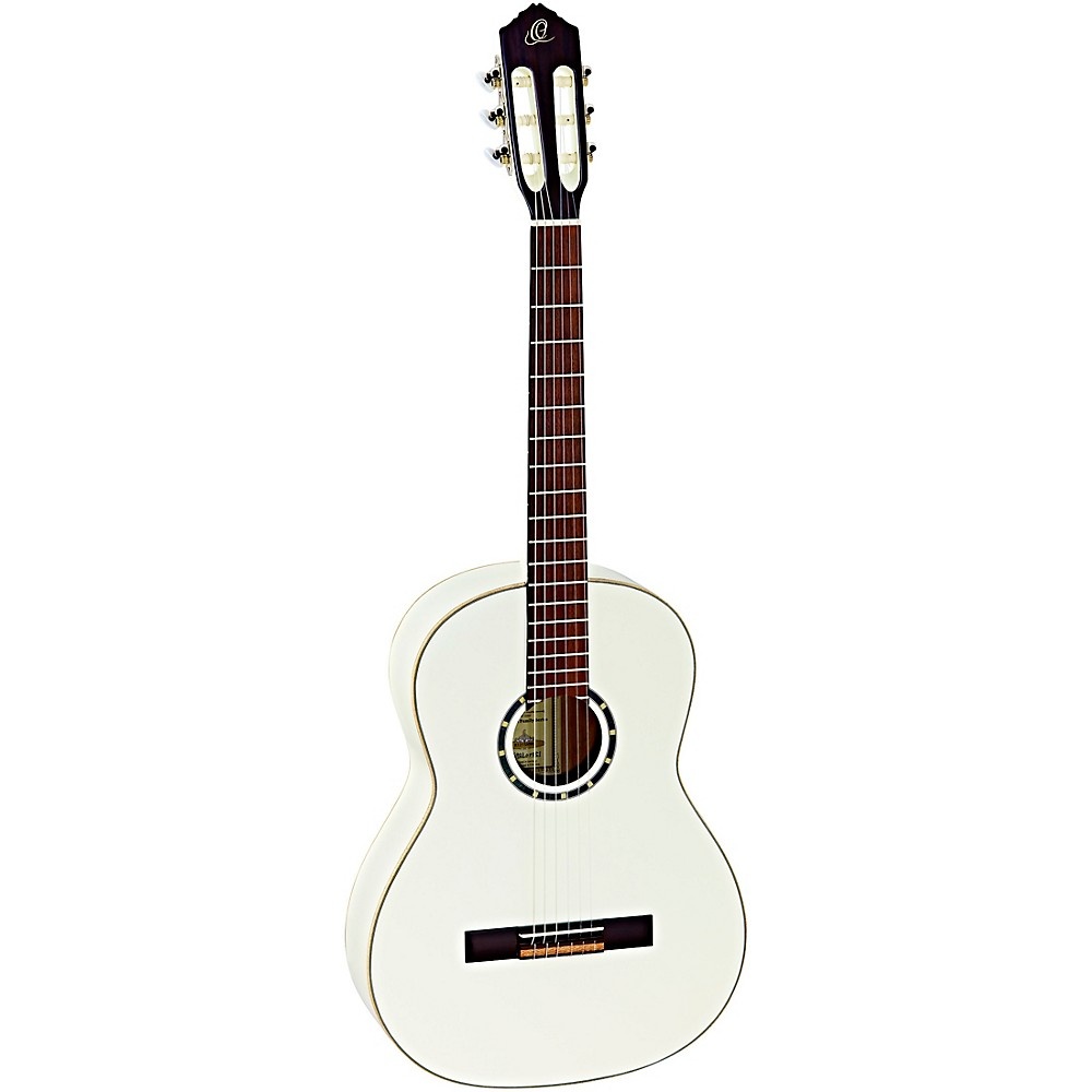 Ortega Guitars Family Series 6 String Classical Guitar, Right (R121SNWH)