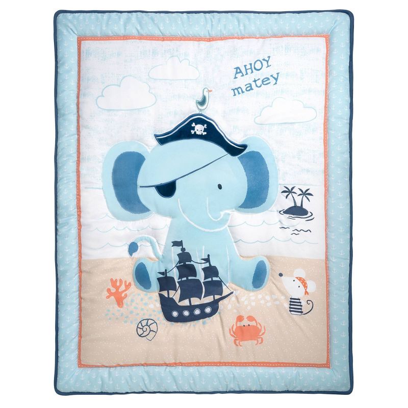 Sammy & Lou Crib Bedding Set - Ahoy Archie 4pc