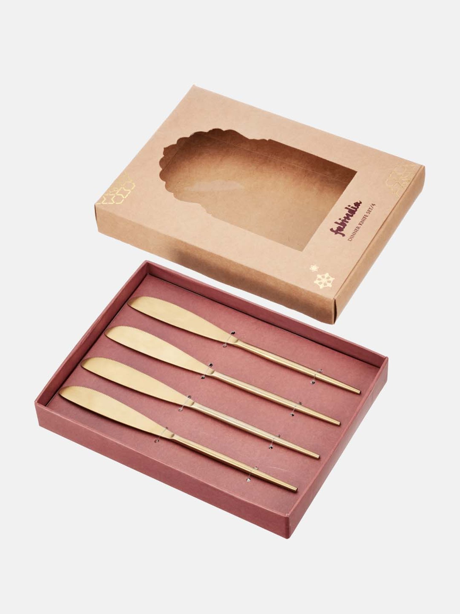 Pure Home and Living Silver Stainless Steel Textured Cutlery sets