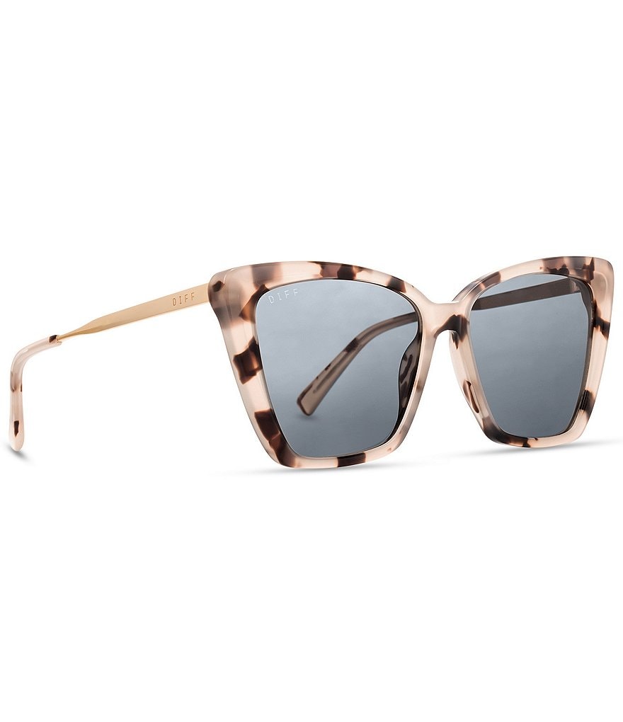 DIFF Eyewear Becky II Cat Eye Polarized 57mm Sunglasses