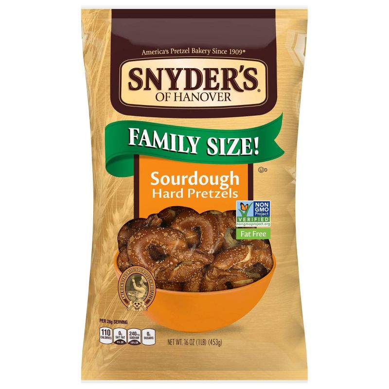 Snyder's Of Hanover The Pounder Hard Pretzels - Sourdough - 16oz