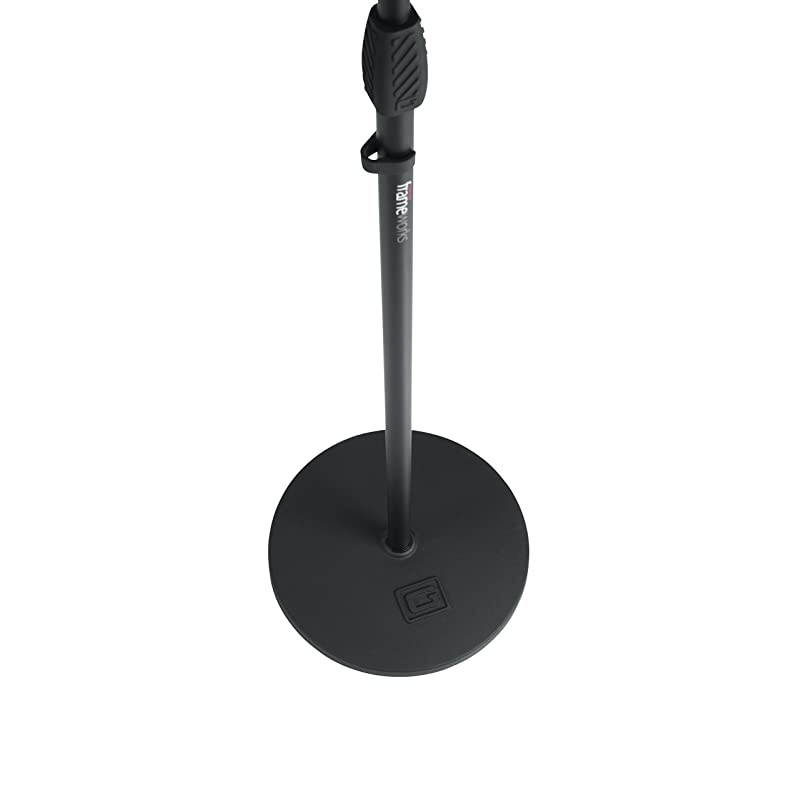 Frameworks Microphone Stand with 12 Weighted Base and Soft Grip Twist Clutch Height Adjustment GFWMIC1200