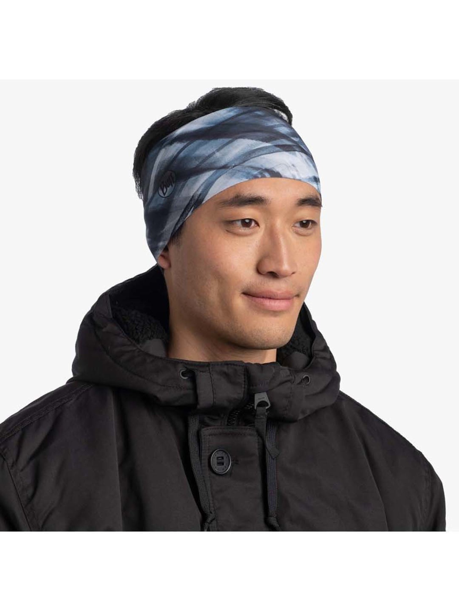 BUFF Grey Printed Head Band