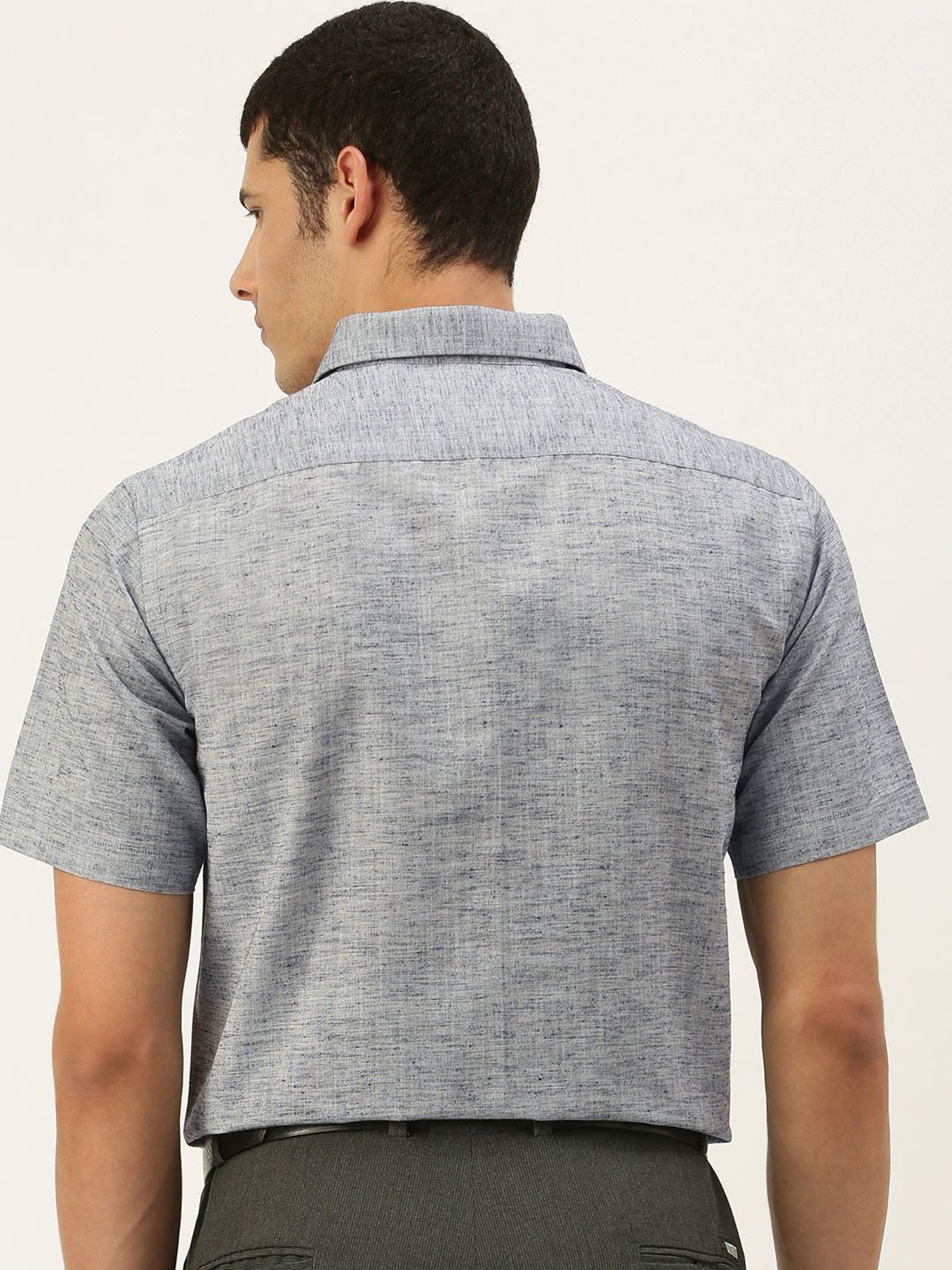 IVOC Grey Slim Fit Shirt