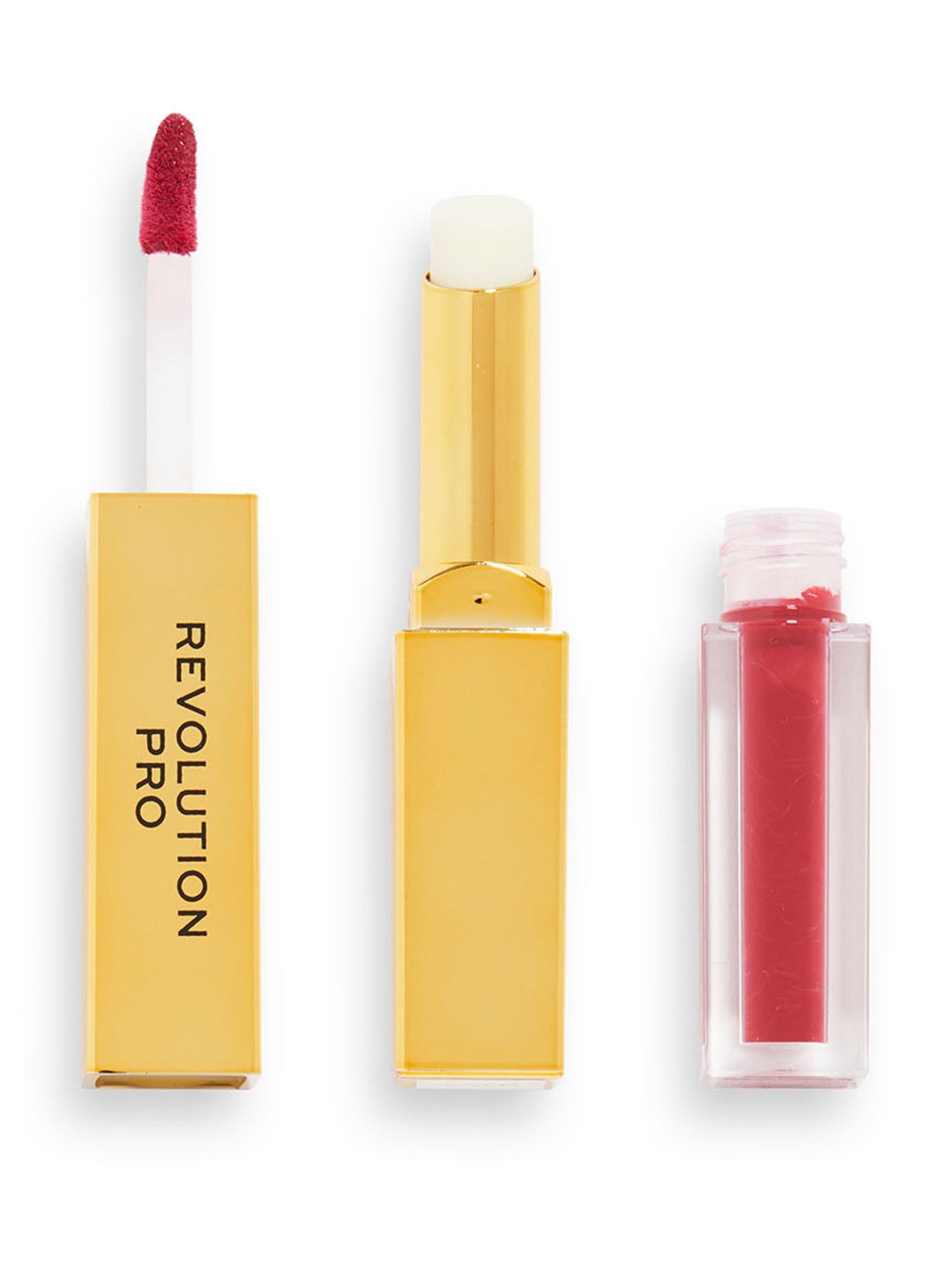 Revolution Pro Supreme Stay 24h Lip Duo Lipstick Stiletto - 1.5 gm