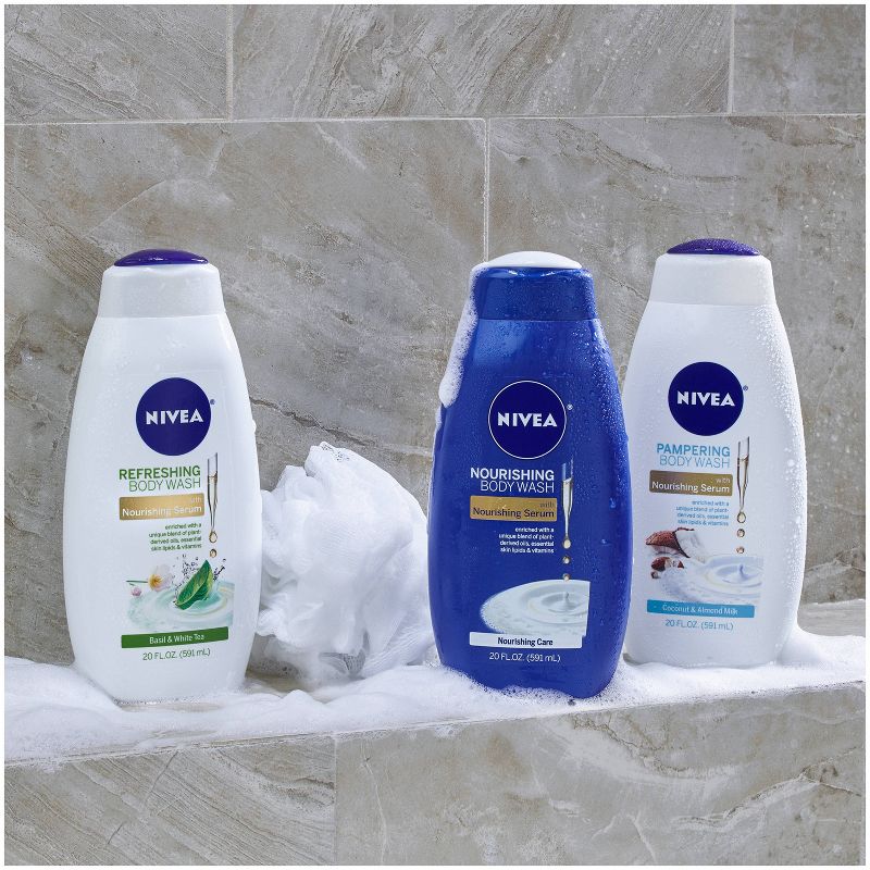 NIVEA Pampering Body Wash Coconut & Almond Milk - 20 fl oz