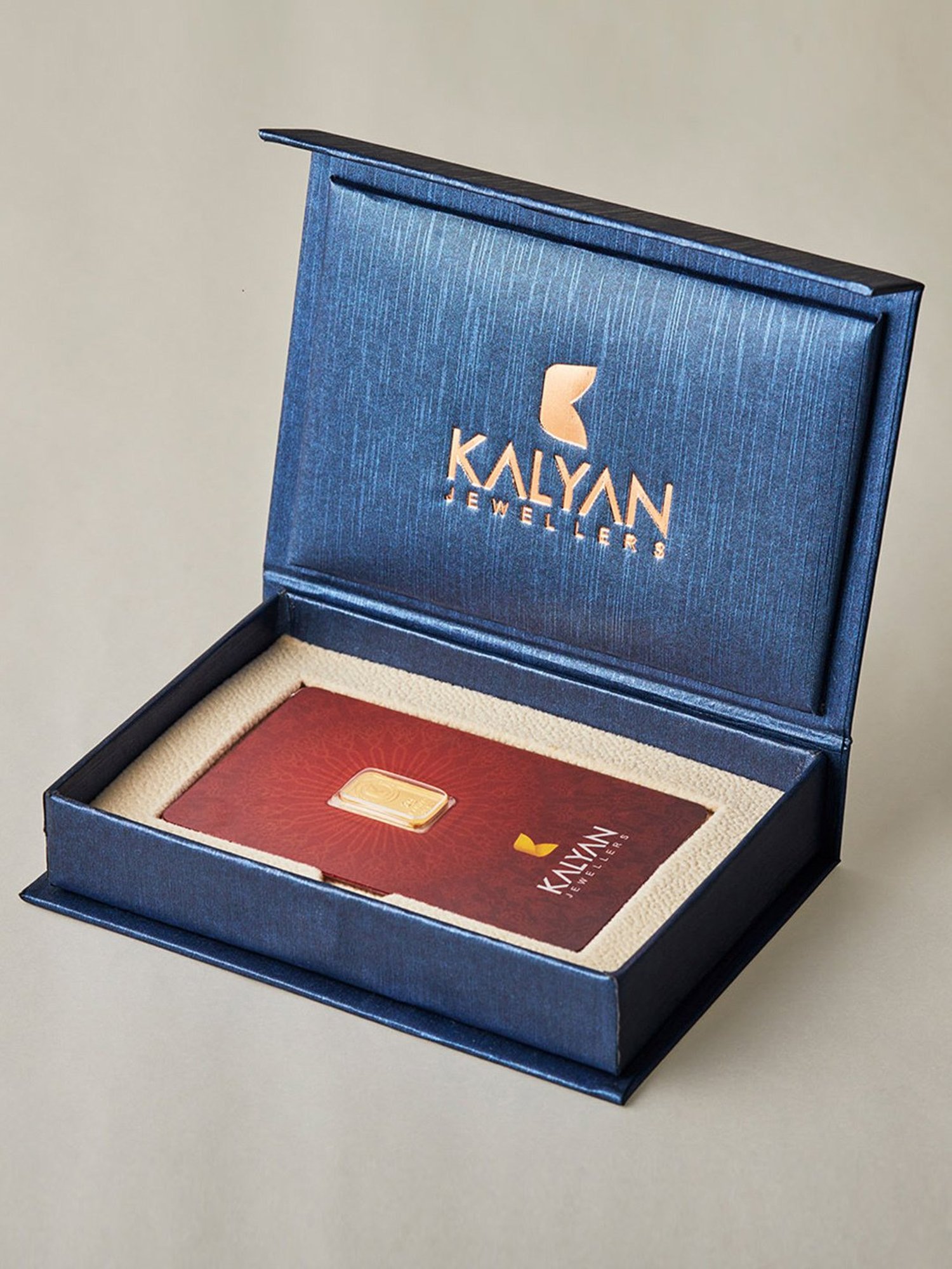 Kalyan Jewellers Lotus 24k (999) 100% Pure 2gm Gold Bar
