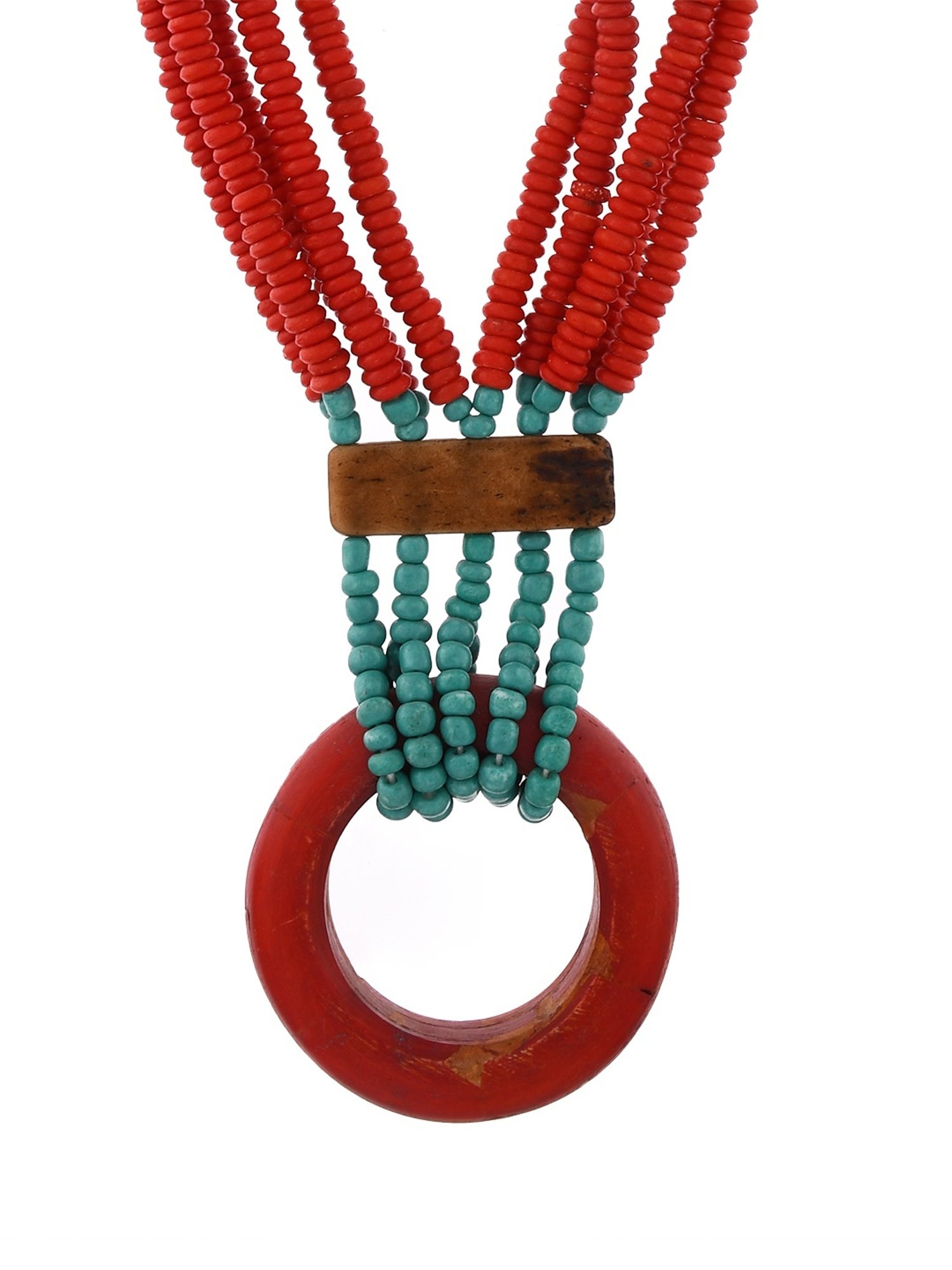 Imli Street Multicolour Long Beaded Handcrafted Necklace