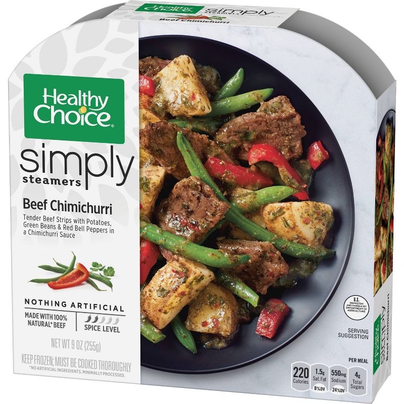 Healthy Choice Beef Chimichurri Frozen Simply Steamers - 9oz
