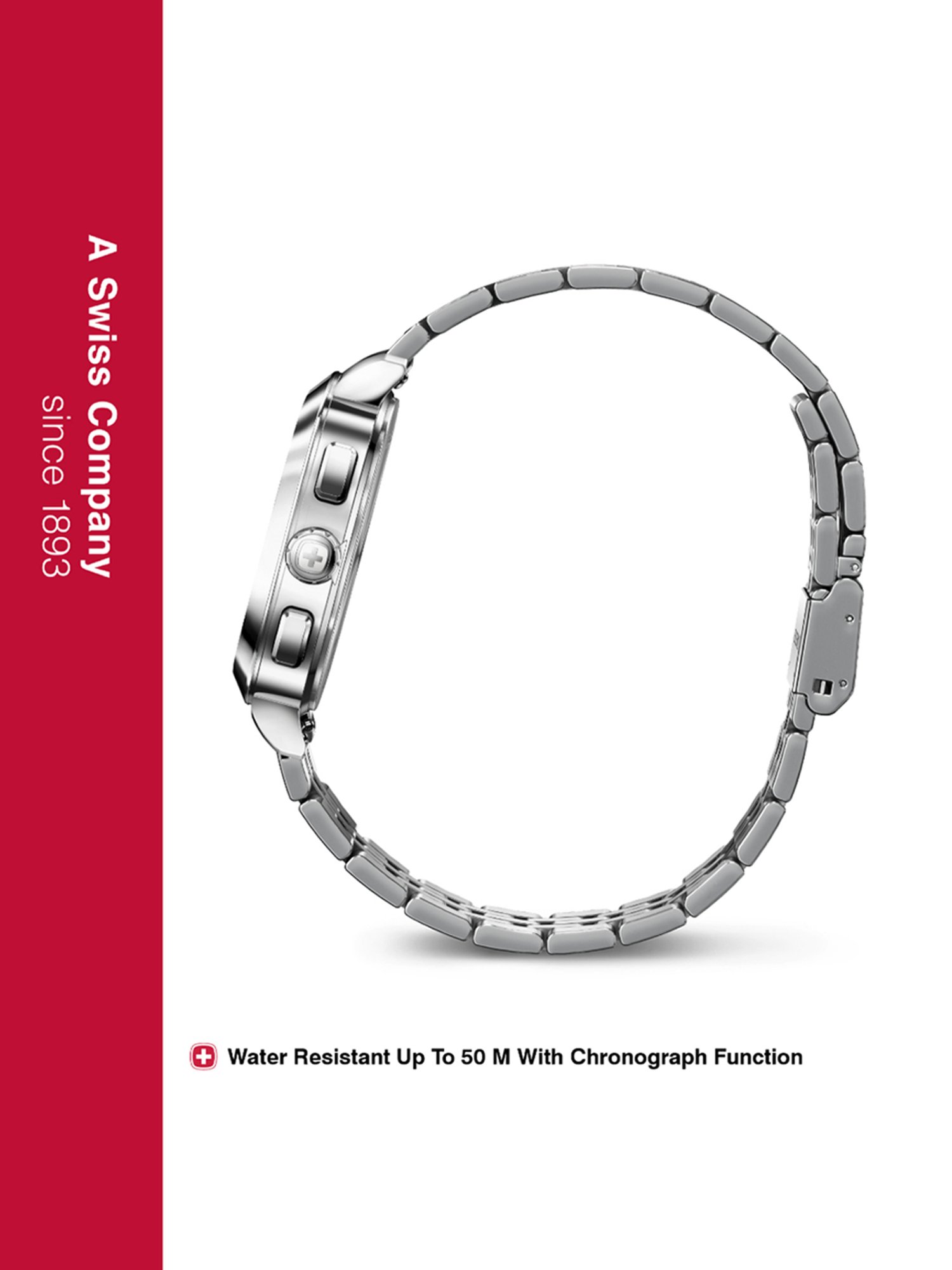 Wenger 01.1933.103 Chronograph Watch for Men