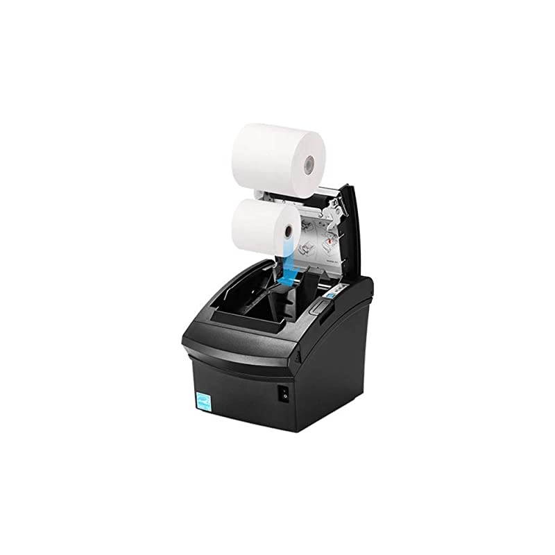 SRP-350PLUSIIICOSG Thermal Printer with Power Supply and USB Cable, Serial/USB/Ethernet, Black
