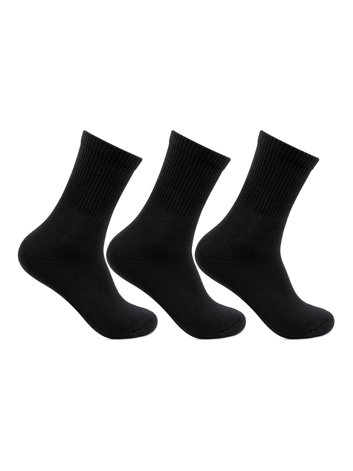 Bonjour Black Socks - Pack of 3