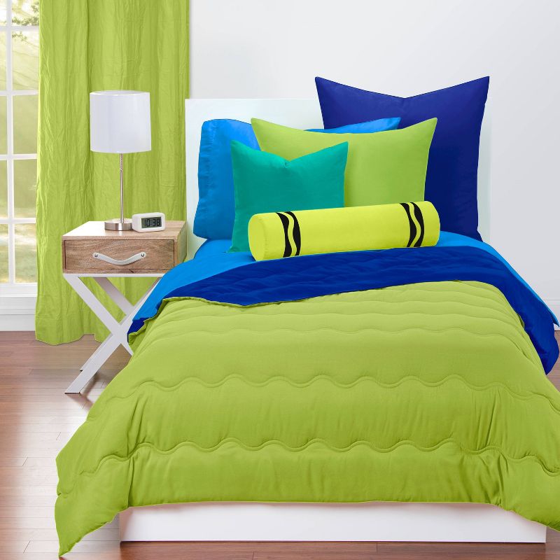 Red Solid 84" Rod Pocket Single Curtain Panel - Leaning Linens