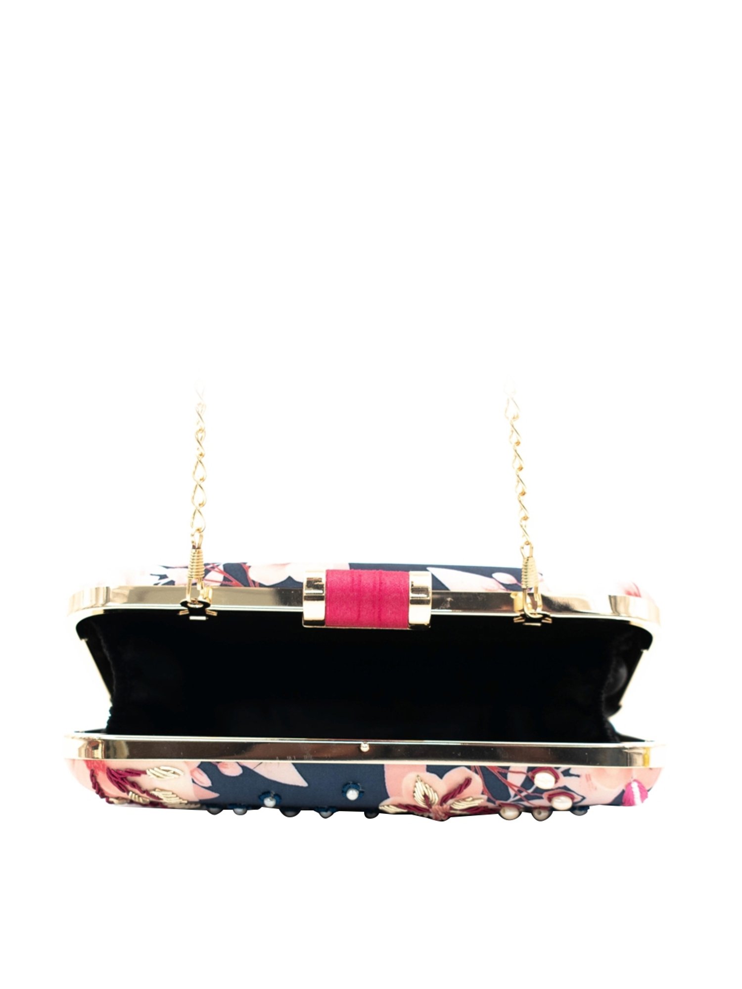 Sugarcrush Multicolor Silk Clutch