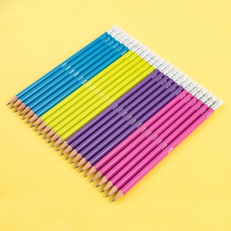 Triangle #2 Pencils Pre-sharpened Multicolor, 24pk - Yoobi™