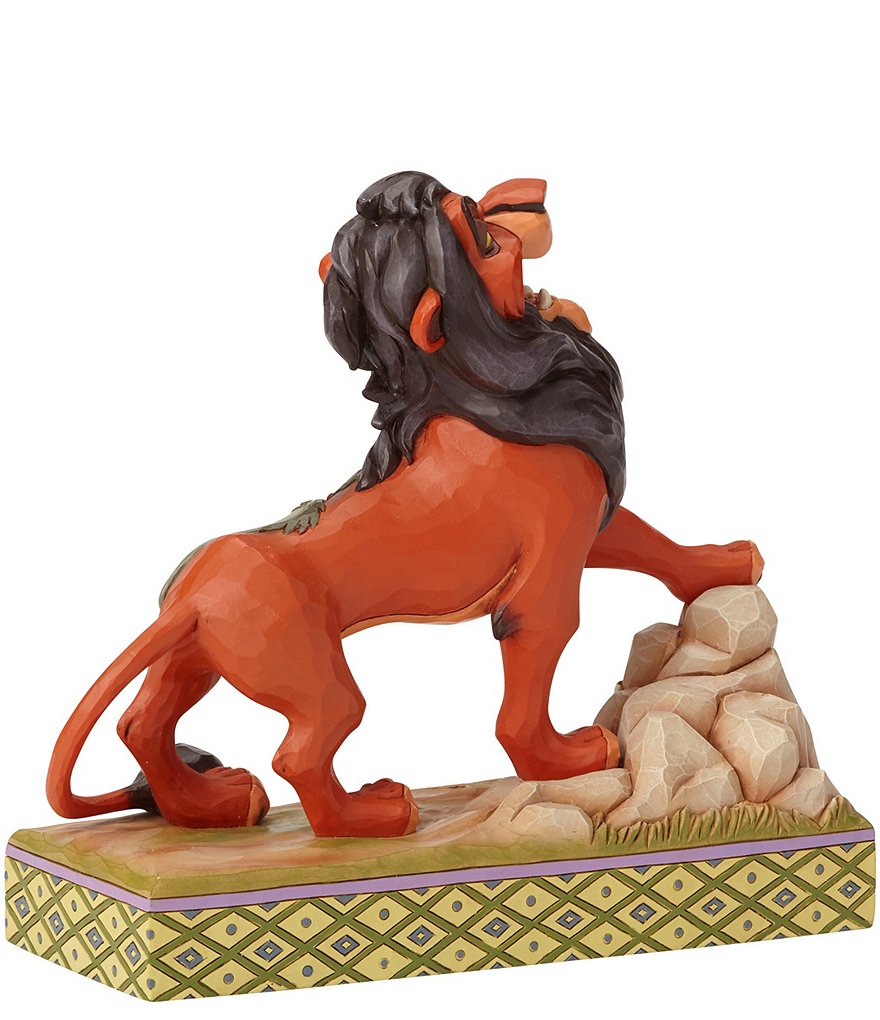 Disney Traditions by Jim Shore The Lion King Scar #double; Preening Predator#double; Figurine