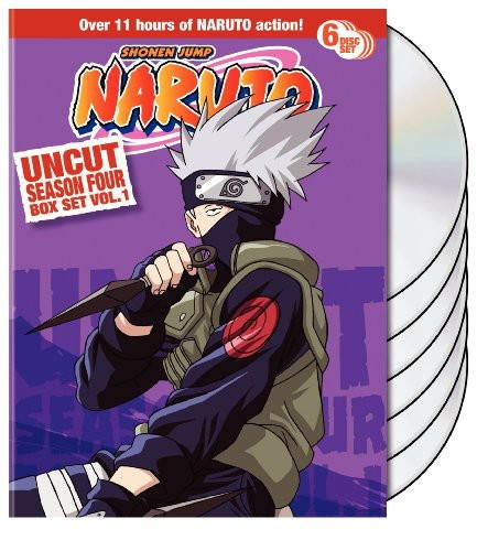 STUDIO DISTRIBUTION SERVI NARUTO UNCUT-SEASON 4 V01 (DVD/6 DISC/BOX SET/FF-4X3) D124061D