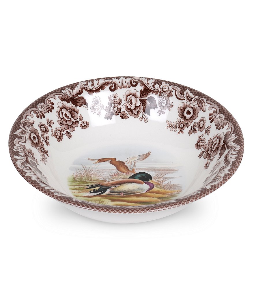 Spode Festive Fall Collection Woodland Ascot Mallard Cereal Bowl