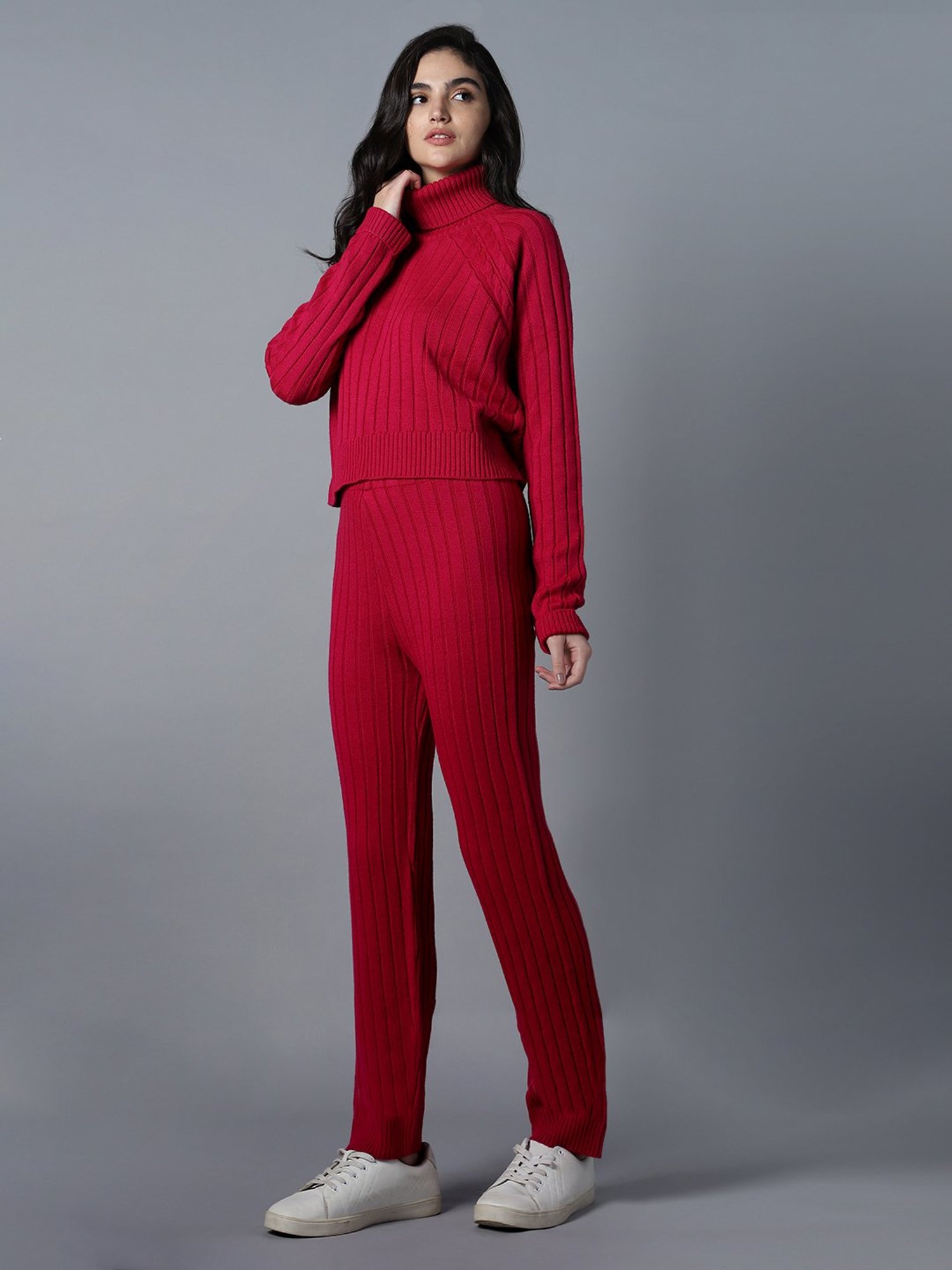 High Star Pink Acrylic Maxi Co-ord Set