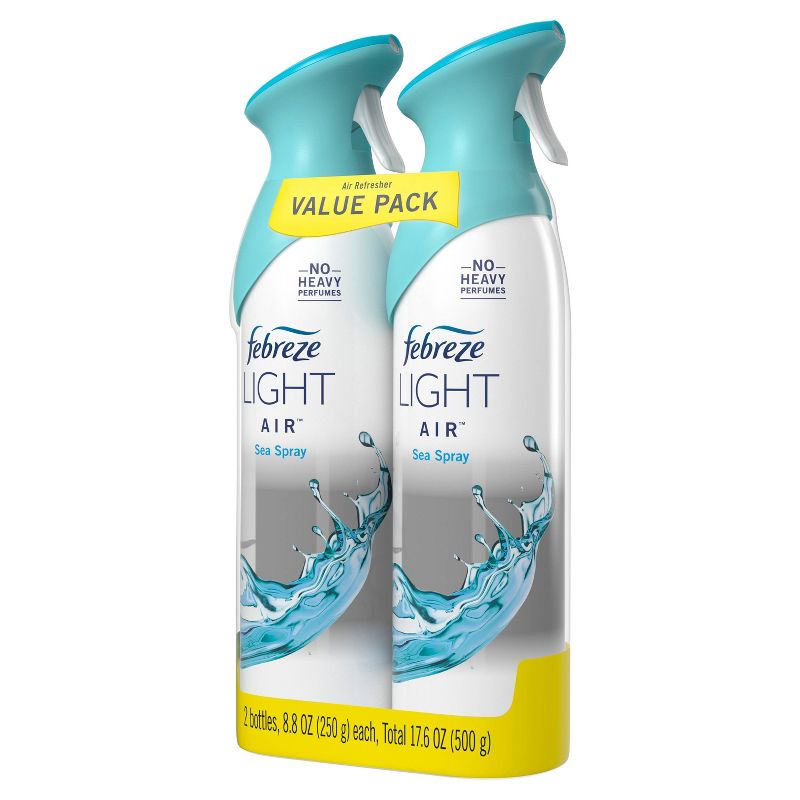 Febreze Light Air Sea Spray Air Freshener - 17.6 fl oz