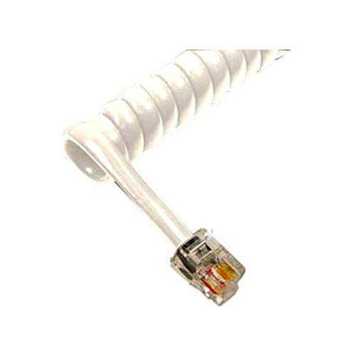 CABLESYS ICC-ICHC406FWH GCHA444006-FWH / 6' HANDSET CORD - WHITE