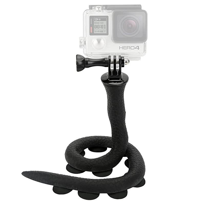 Flexible Mount for GoProTwistable Stand for GoPro and Sport Cameras Black