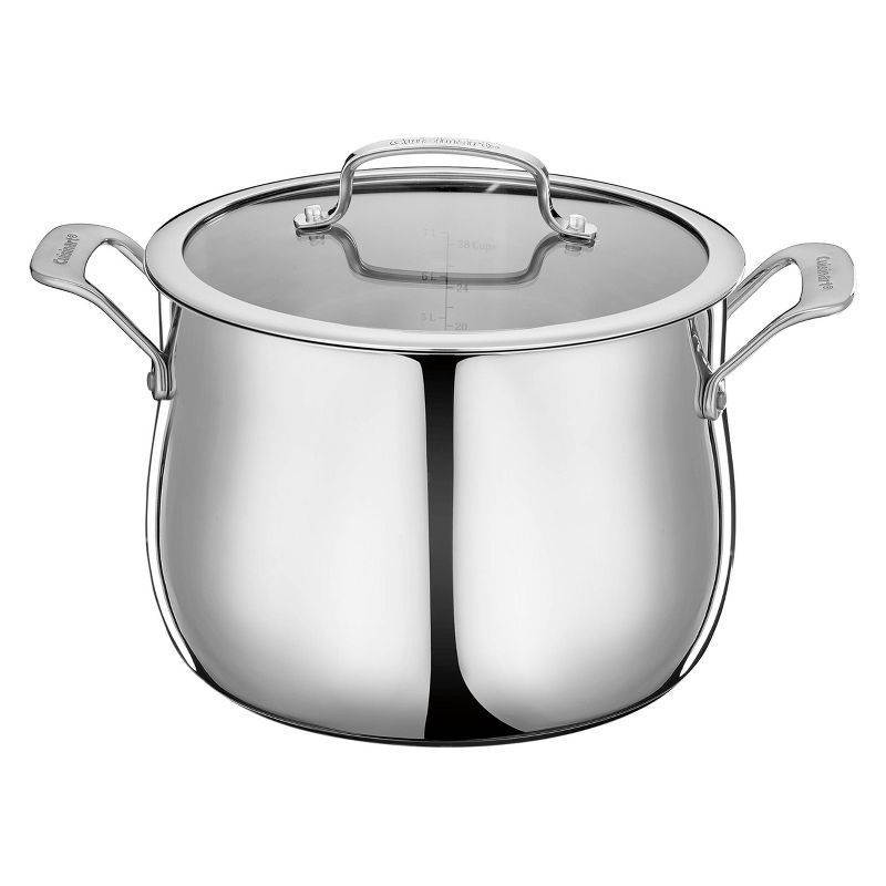 Cuisinart Contour 12qt Stainless Steel Stockpot with Cover - 466-26