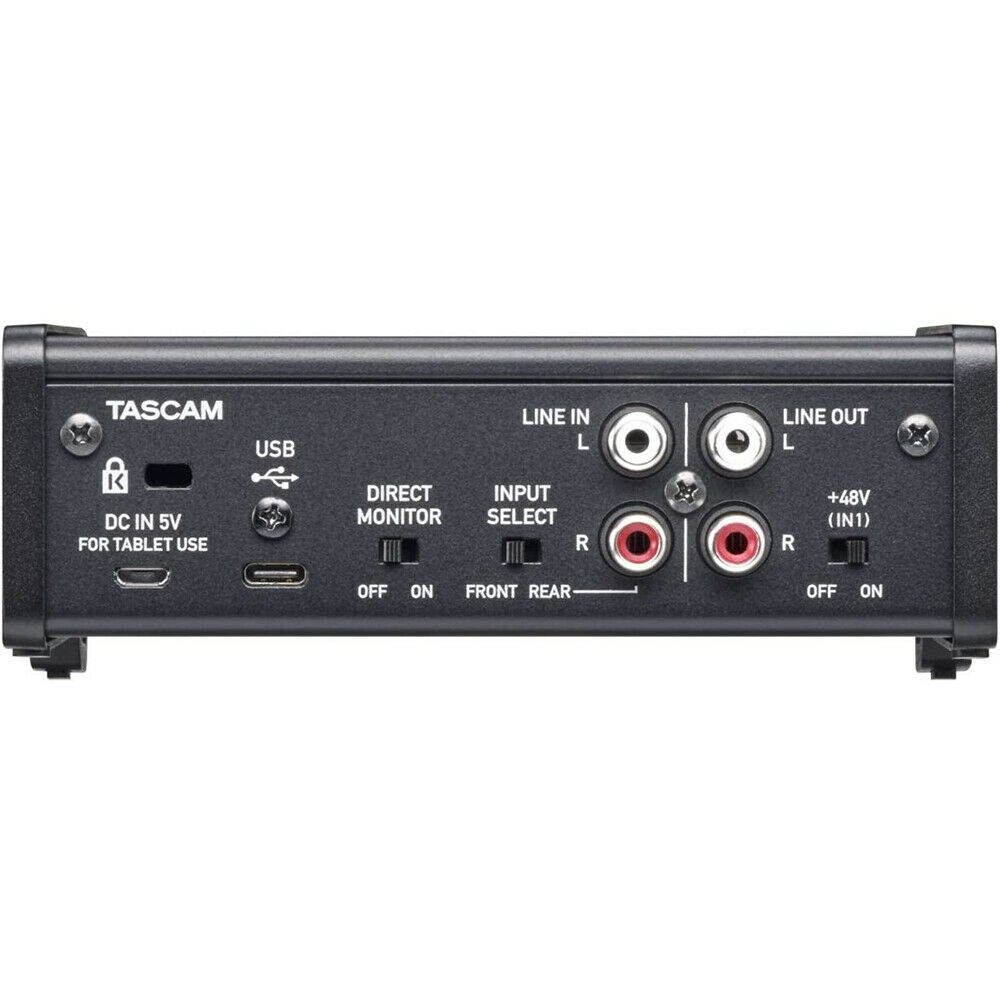 Tascam US-1x2HR Desktop 2x2 USB Type-C Audio Interface