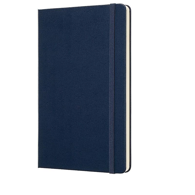 Moleskine Large, Dotted, Blue Sapphire, Hard Cover 715437