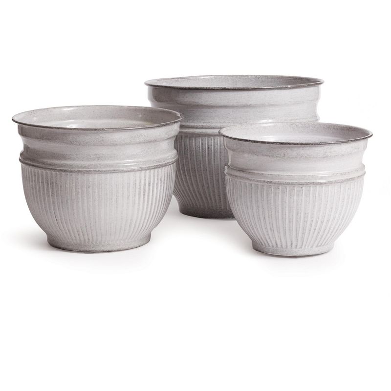 Plum & Post Camelia Pots, Set Of 3